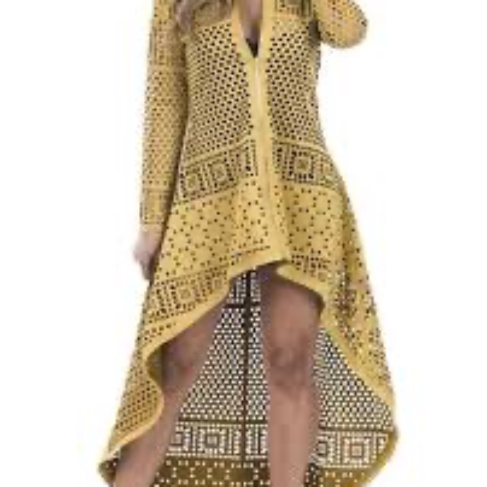 Laser Cut Jacket with Suede feel